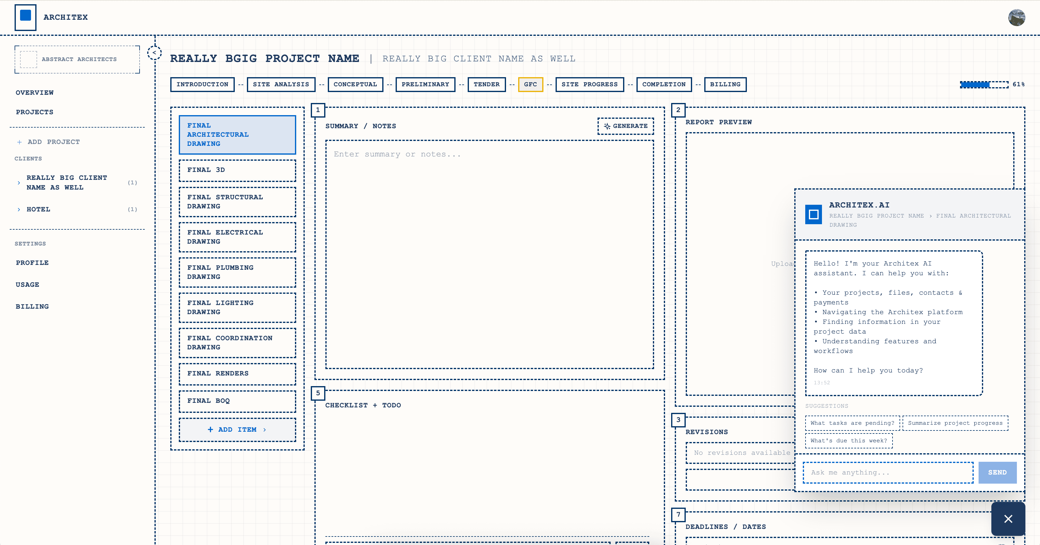 Current Architex Website